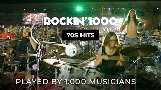 70s hits performed by 1000 musicians [upl. by Goodspeed804]