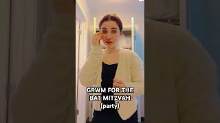 GRWM for the bat mitzvah party [upl. by Yi]