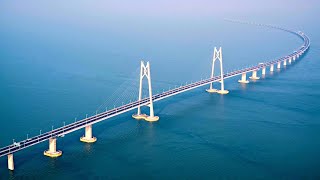 China Is Building The Longest Bridge In The World Danyang Kunshan Grand Bridge [upl. by Nivej]