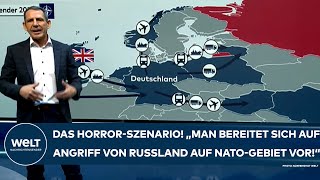 PUTINS KRIEG quotMan bereitet sich auf Angriff von Russland auf NATOGebiet vorquot Das HorrorSzenario [upl. by Biegel]