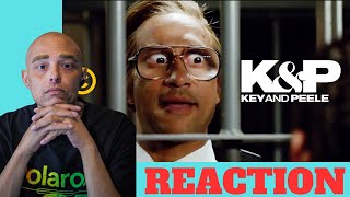 Key and Peele  The Most Gullible prison guard  Reaction tv comedy react [upl. by Nylevol]