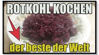 ROTKOHL KOCHEN ▶ Einfach und mega lecker [upl. by Yerffoj]