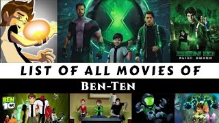 List of all Ben Ten movies  2007 to 2023 [upl. by Annavoig]