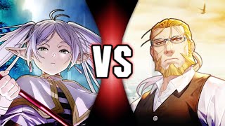 Fan Made Death Battle Trailer Frieren VS Hohenheim Beyond Journeys End VS Fullmetal Alchemist [upl. by Ulani489]