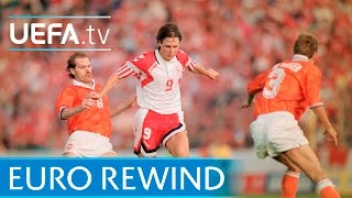 EURO 1992 Highlights Netherlands 22 Denmark 45 pens [upl. by Weinstock597]