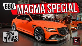 The Genesis G80 Magma Special Is A High Performance Executive Luxury Sports Sedan [upl. by Morry]