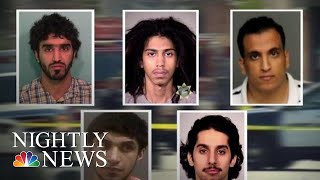 Five Saudi Arabian Students Facing US Jail Time Go Missing  NBC Nightly News [upl. by Welcy]