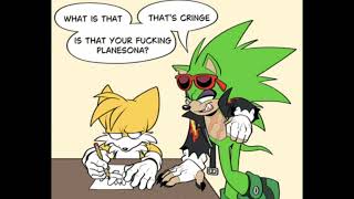 Tails Roasting Scourge soniccomic funny meme tailsprower scourgethehedgehog [upl. by Gamaliel217]