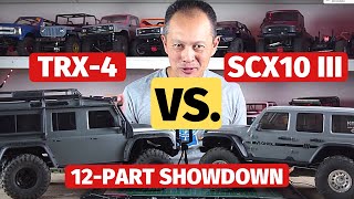 RTR Axial SCX10 III vs Traxxas TRX4  Best portal axle trail crawler ready to run shootout review [upl. by Oria367]