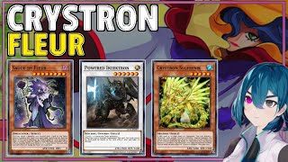 DUEL LINKS CRYSTRON FLEUR TOOLBOX DE SYNCHRO CHIDAS D VTUBER [upl. by Quenna65]