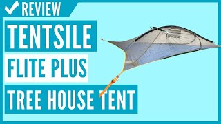 Tentsile Flite Plus 2 Person Ultralight Backpacking Portable Tree House Tent Review [upl. by Attehcram757]