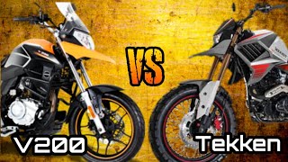 MB Motos Tekken vs Italika V200 Cual Comprar REVIEW Y OPINION [upl. by Maris658]