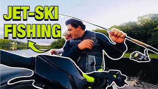 SUMMER BASS FISHING FROM A JETSKI  MINNESOTA 2024 [upl. by Artnoed]