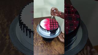 Chocolate Cake design shortvideo cake trending youtubeshorts chocolatecake [upl. by Odla]