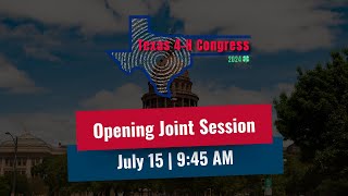 Texas 4H Congress 2024 Opening Joint Session [upl. by Llehsor500]