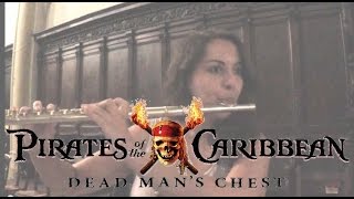 Davy Jones theme Pirates of the Caribbean  Flute cover  Leyanha [upl. by Silvano963]