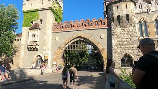 This is Budapest  Vajdahunyad Castle  June 2022  A Scenic Relaxation Walk Tour  ASMR [upl. by Mira]