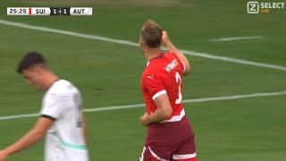 Silvan Widmer Goal  Switzerland vs Austria 11 All Goals Results And Extended Highlights2024 [upl. by Abad82]