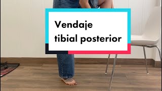 Vendaje Neuromuscular para el tibial posterior 👣 [upl. by Yliram793]