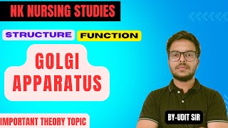 Golgi Apparatus ll structure ll function ll important cell organelle ll byUdit Sir [upl. by Oisangi]