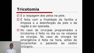 Aula 19 Tricotomia  Introdução a Enfermagem  Técnico em Enfermagem [upl. by Ahcsatan]