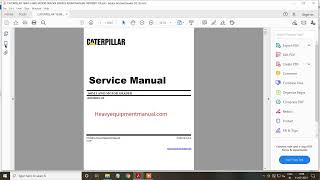 CATERPILLAR 160M 3 AWD MOTOR GRADER SERVICE REPAIR MANUAL [upl. by Ainehta]