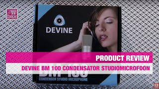 Review Devine BM 100 Condensator Studiomicrofoon  Bax Music [upl. by Keon20]