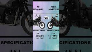 RE Himalayan VS Yezdi Adventure [upl. by Wesley]