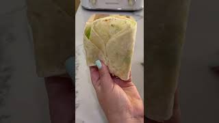 Toaster Tortilla Sandwich Quick amp Easy Recipe Hack [upl. by Assener]