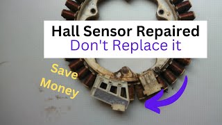 HOW TO REPAIR HALL SENSORLG WASHING MACHINE HALL SENSOR [upl. by Anauqes794]