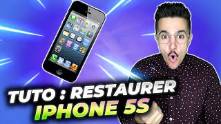 Comment RESTAURER iPHONE 5S avec Wondershare DrFone  TUTORIEL [upl. by Mchail]