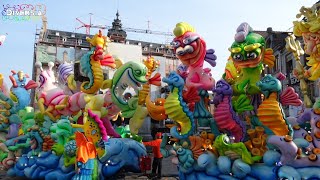 CARNAVAL HALLE  OPTOCHT OP DE GROTE MARKT [upl. by Driskill435]