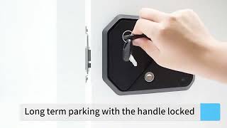 Car Keypad rv keyless door lock Code Remote For Fingerprint Best Locks Key Electric Biometric [upl. by Babara]