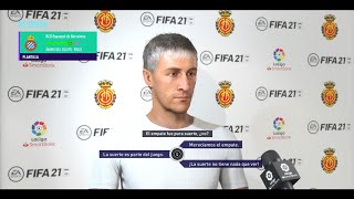 QUIQUE SETIÉN FACE FIFA 21 CAREER MODE MODO CARRERA [upl. by Ythomit]