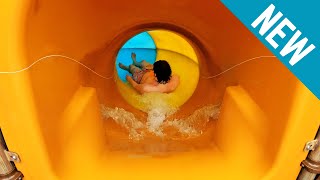 Vragrok amp Skiprok Kids Water Slides at Rulantica  Svalgurok [upl. by Lledyr]