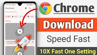 Chrome Browser Download Speed Slow Problem  Chrome Browser Download Speed Fast [upl. by Llerrehs503]