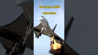 Plane Crash Animation Vs Reality shorts aviation sad planecrash [upl. by Donohue]