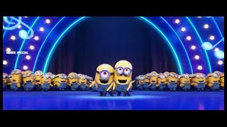 Despicable Me 3 2017  Minion Idol Stage Song Scene [upl. by Esilahc128]