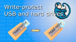 Writeprotect USB and hard drives on Windows [upl. by Animlehliw]