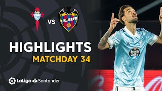 Highlights RC Celta vs Levante UD 20 [upl. by Tillion]