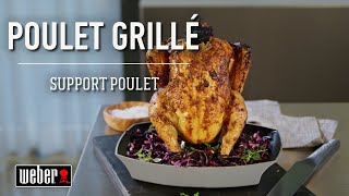 Poulet grillé au barbecue  Weber [upl. by Inahet998]