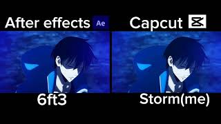 My capcut vs after effects  Okey dokey yo  Sung Jin woo solo leveling  AmvEdit Remake ‎6ft3 [upl. by Kassity]