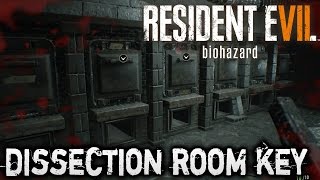 Resident Evil 7 Red and Blue Keycard Guide How to get  Biohazard 7 [upl. by Ynatirb295]