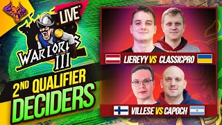 Liereyy vs ClassicPro  Capoch vs Villese WARLORDS 3 QUALIFIER TWO DECIDERS [upl. by Orvas676]