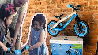 Chillafish BMXie Balance Bike Unboxing amp Review [upl. by Hcone]