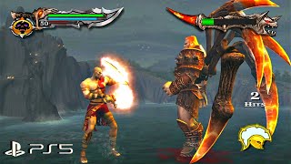 God of War 1 Kratos Vs Ares Final Boss Fight Gameplay 4K HDR 60 FPS [upl. by Barbaraanne]