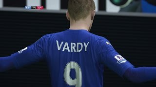 Jamie Vardy Wonder Goal Vs Liverpool ● 02022016 ● FIFA 16 Remake [upl. by Gebhardt]