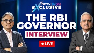 Watch LIVE RBI Governor Shaktikanta Das Interview With Sanjay Pugalia [upl. by Aunson586]