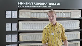 Een goede matras kiezen – binnenveringsmatras  IKEA Helpt [upl. by Aggy]