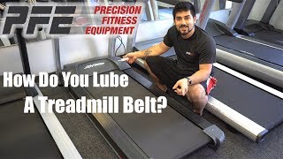 How To Lubricate A Treadmill Belt [upl. by Neggem]